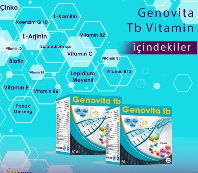 Genovita 60 Tablet 2li Fırsat Paketi