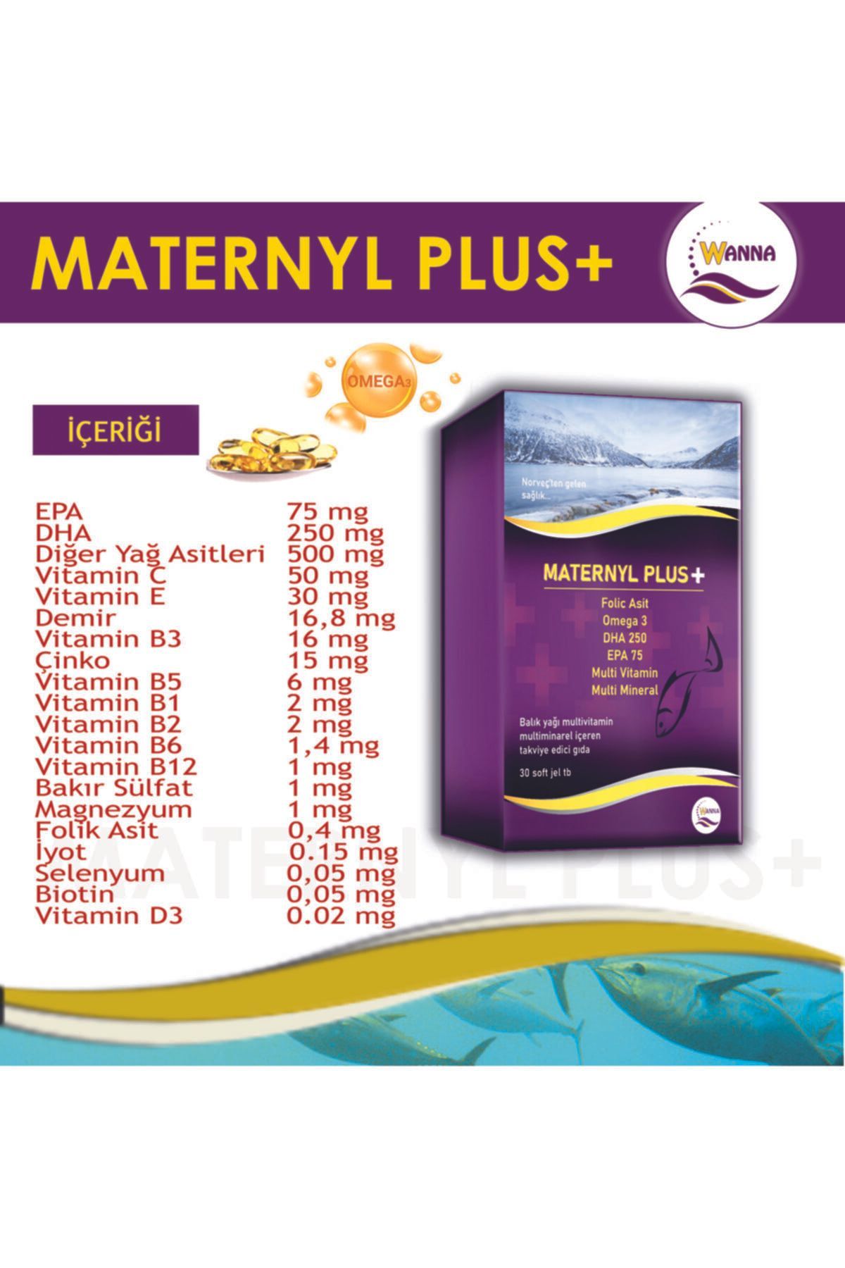 Maternyl Plus 30 Soft Gel Tablet
