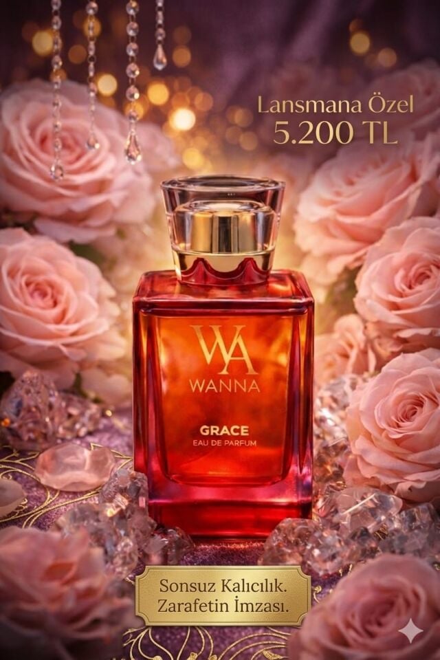 Grace 100 ml Eau de Parfum Kadın Parfüm – Tatlı, Gurme & Niş Premium Kalıcı Koku
