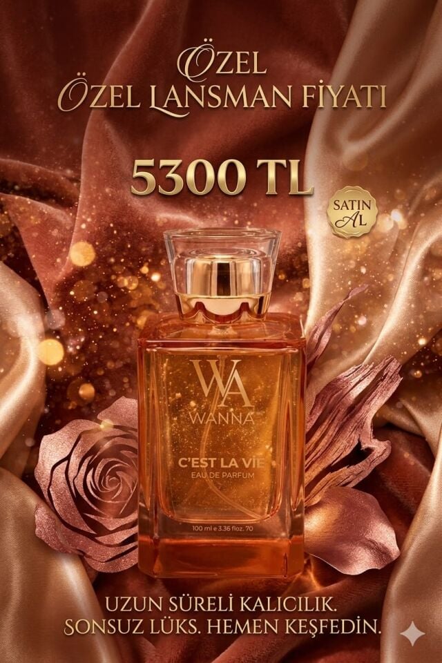 Chest La Vie 100 ml EDP Kadın Parfüm – Kalıcı & Yoğun Tatlı Çiçeksi Koku