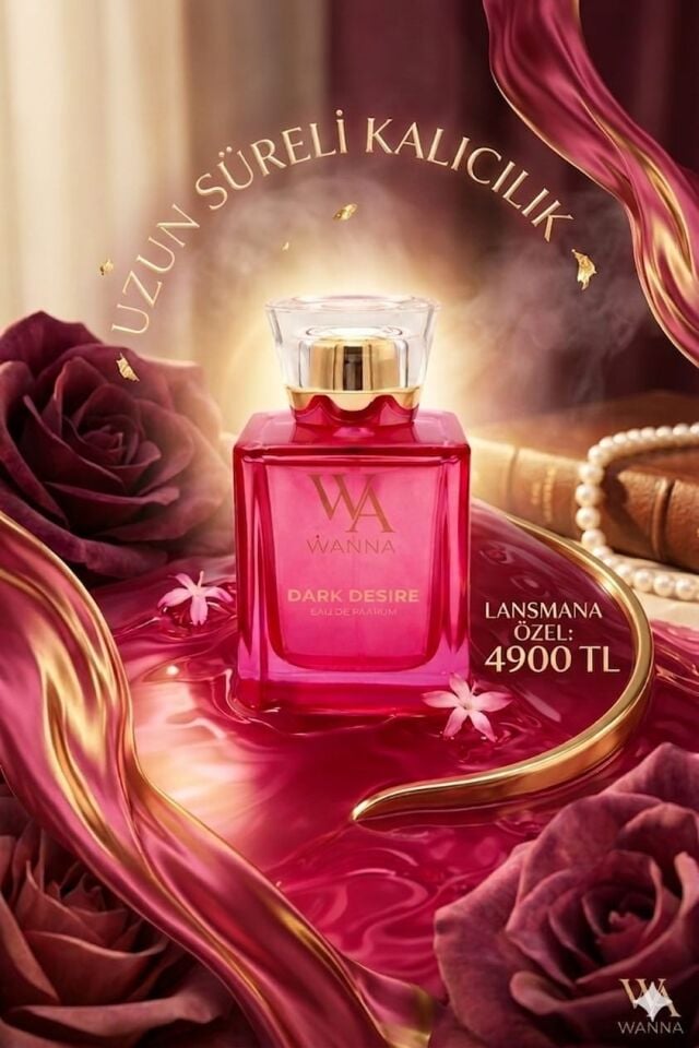 Dark Desire 100 ml Eau de Parfum Kadın Parfüm – Niş, Baştan Çıkarıcı & Ultra Kalıcı Lüks Koku